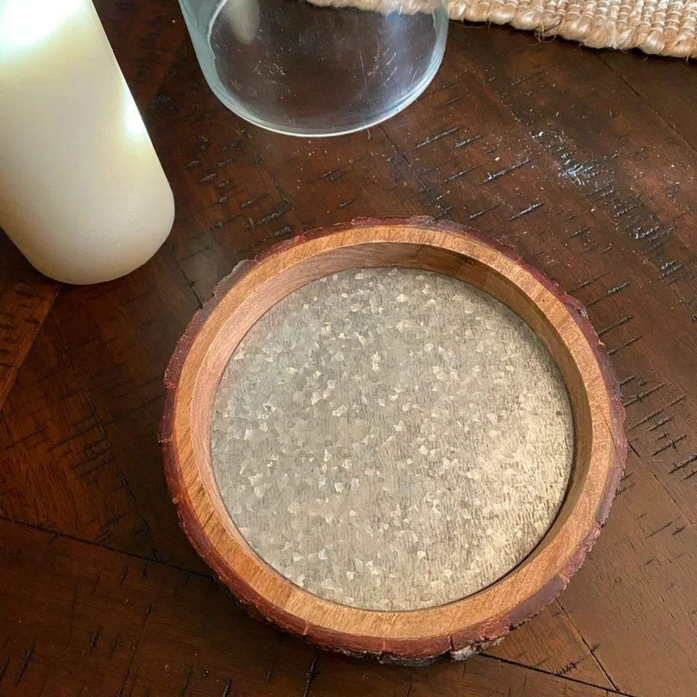 Pier 1 imports candle pillar with candle home decor